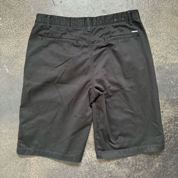 FreeWorld Quality Garments Black Flat Front Men’s Short Size 34 Essential - Picture 1 of 11